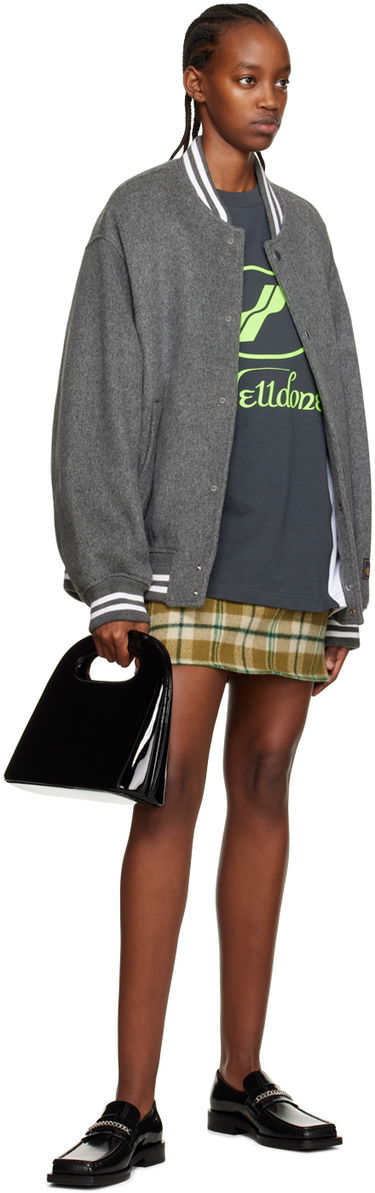 Bomberjacka We11done We11done Oversized Bomber Jacket Grå | WD-JP3-22-029-U-MG, 3