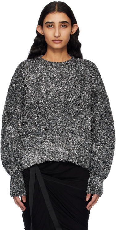 Sweater Helmut Lang Helmut Lang Apex Lurex Crew Sweater Metallisk | O10HW706, 0