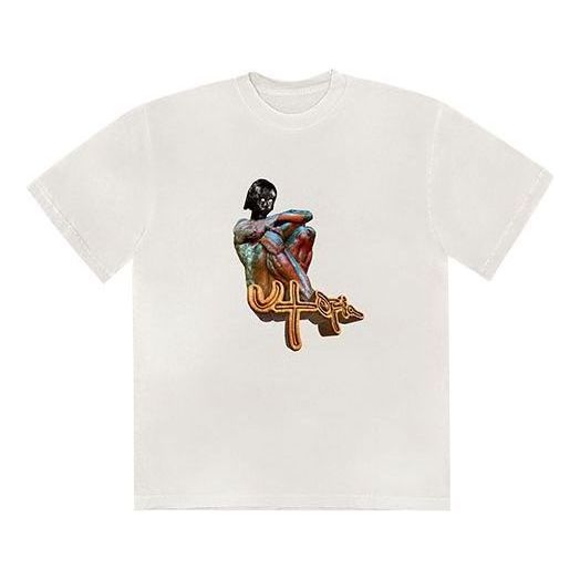 T-shirt Cactus Jack by Travis Scott Travis Scott Utopia B1 Graphic Tee Vit | TSUT-BS06