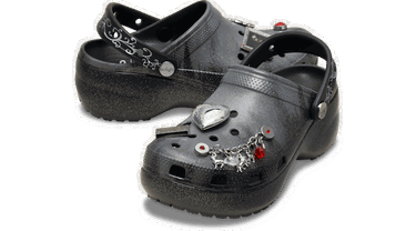 Sneakers och skor Crocs The Twilight Saga Distressed Classic Platform Clogs Svart | 212239-90H, 1