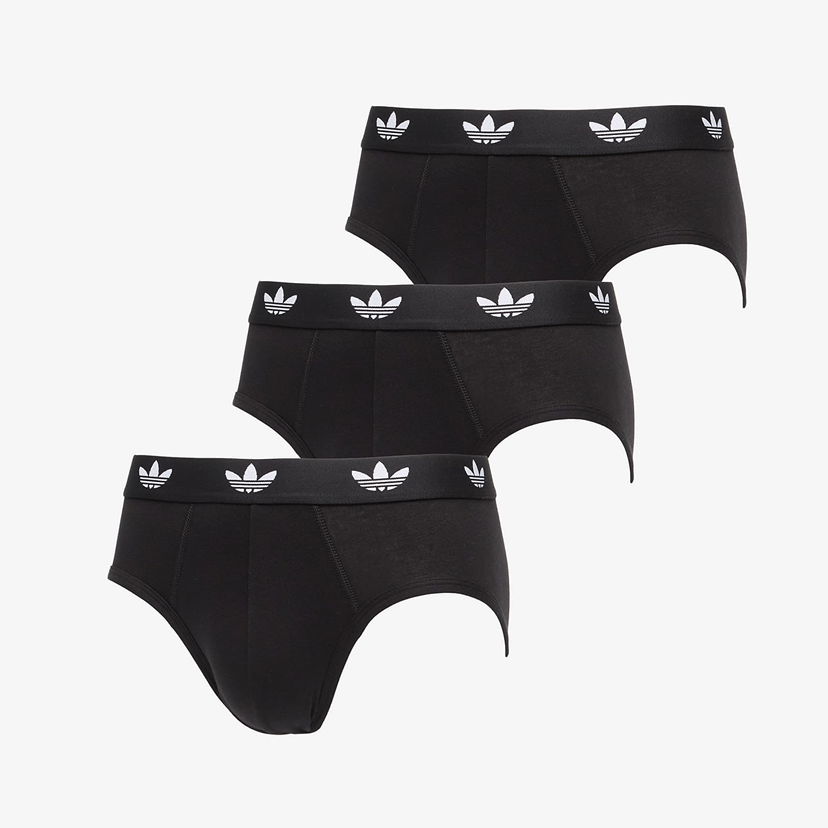 Kläder och accessoarer adidas Originals Brief 3-Pack Black Svart | 4AR001-000