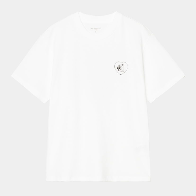 T-shirt Carhartt WIP Hearts Of Hartts Short Sleeve T-Shirt Vit | I035477_4