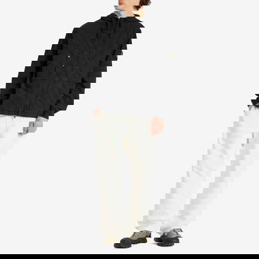 Vindjacka Stone Island Stone Island Supima Cotton Twill Stretch-TC Hooded Jacket, Size Large Svart | K1S154100091-V0029, 4