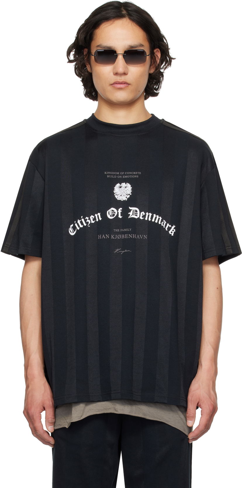 T-shirt Han Kjøbenhavn Han Kjobenhavn Football Jersey T-Shirt Svart | M-134472