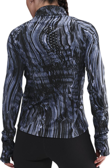 T-shirt Nike Wavy Pattern Swift Quarter-Zip Running Top Flerfärgad | hv8921-499, 1