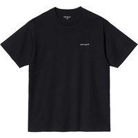 T-shirt Carhartt WIP Script Embroidery Svart | I030435.0D2XX, 0