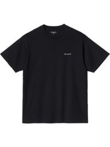 T-shirt Carhartt WIP Script Embroidery Svart | I030435.0D2XX