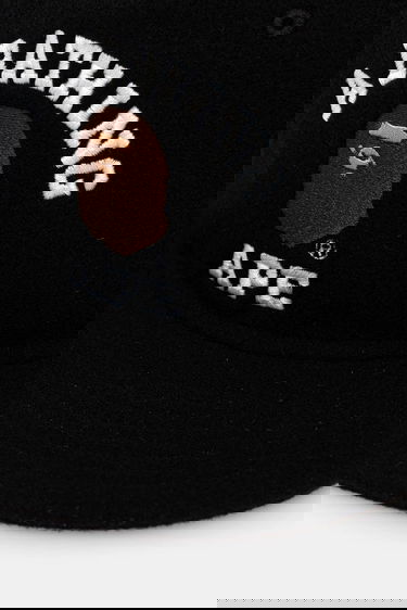 Keps BAPE College Wool Cap Svart | 001CPK801001M BLK, 3
