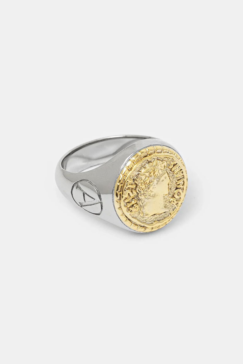Ringa Aries Aries Signet Ring Metallisk | AR9020303
