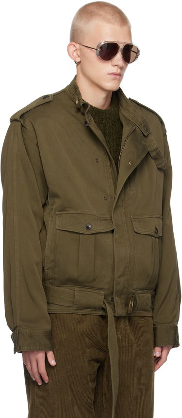 Jacka ISABEL MARANT Isabel Marant Tomei Military Style Jacket Grön | VE0414HA-B4C03H, 1