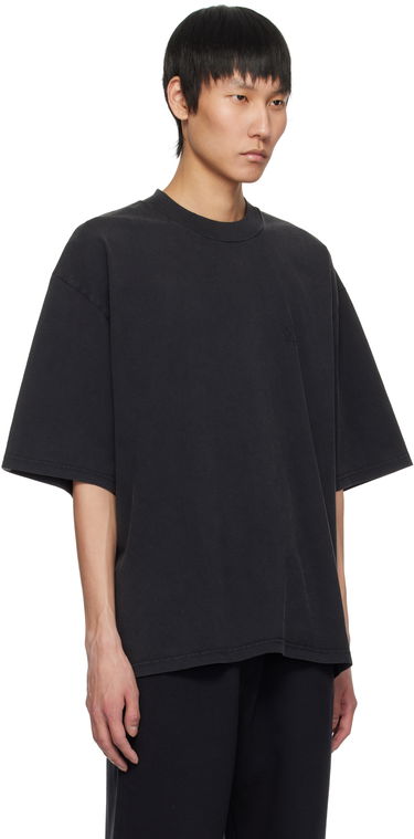 T-shirt 1017 ALYX 9SM Oversized Crewneck Tee with Application Svart | AAMTS0486FA01, 2