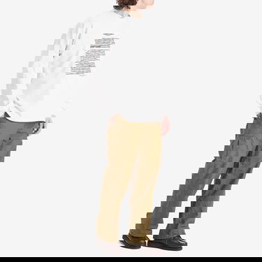 T-shirt Engineered Garments Engineered Garments Printed Long Sleeve T-Shirt, Size Large Vit | QT265-NP174, 4