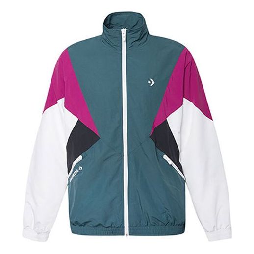 Vindjacka Converse Classic Contrast Jacket Grön | 10018363-A02