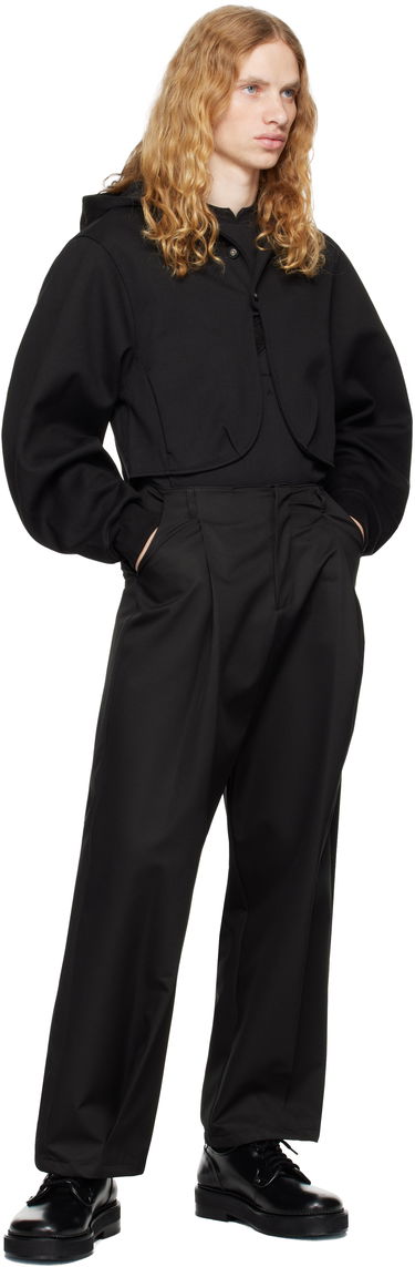 Byxor ADER ERROR Black Wide Leg Trousers Svart | BN01FWSA0212BK, 3