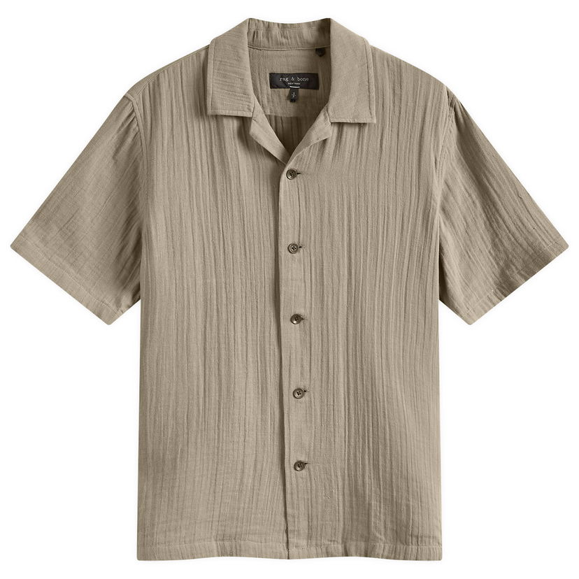 Skjorta rag & bone Knit Avery Shirt Grön | MBW23HA458SSML-VET