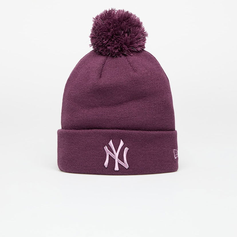 Mössa New Era New York Yankees Knit Beanie Purpur | 60580769