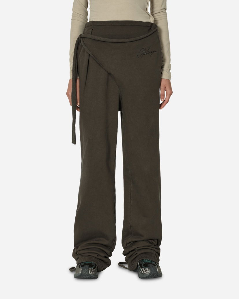 Byxor Ottolinger Otto Wrap Sweatpants Grön | 1150801521 BRW