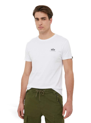 T-shirt Alpha Industries Logo Tee Vit | 188505.09