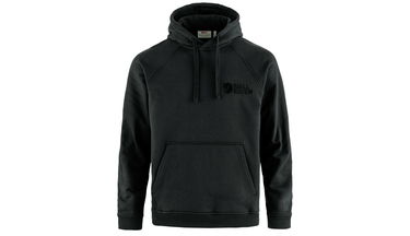 Sweatshirt FJÄLLRÄVEN Classic Pullover Hoodie with Drawstring Hood and Kangaroo Pocket Svart | F12600231-550, 1