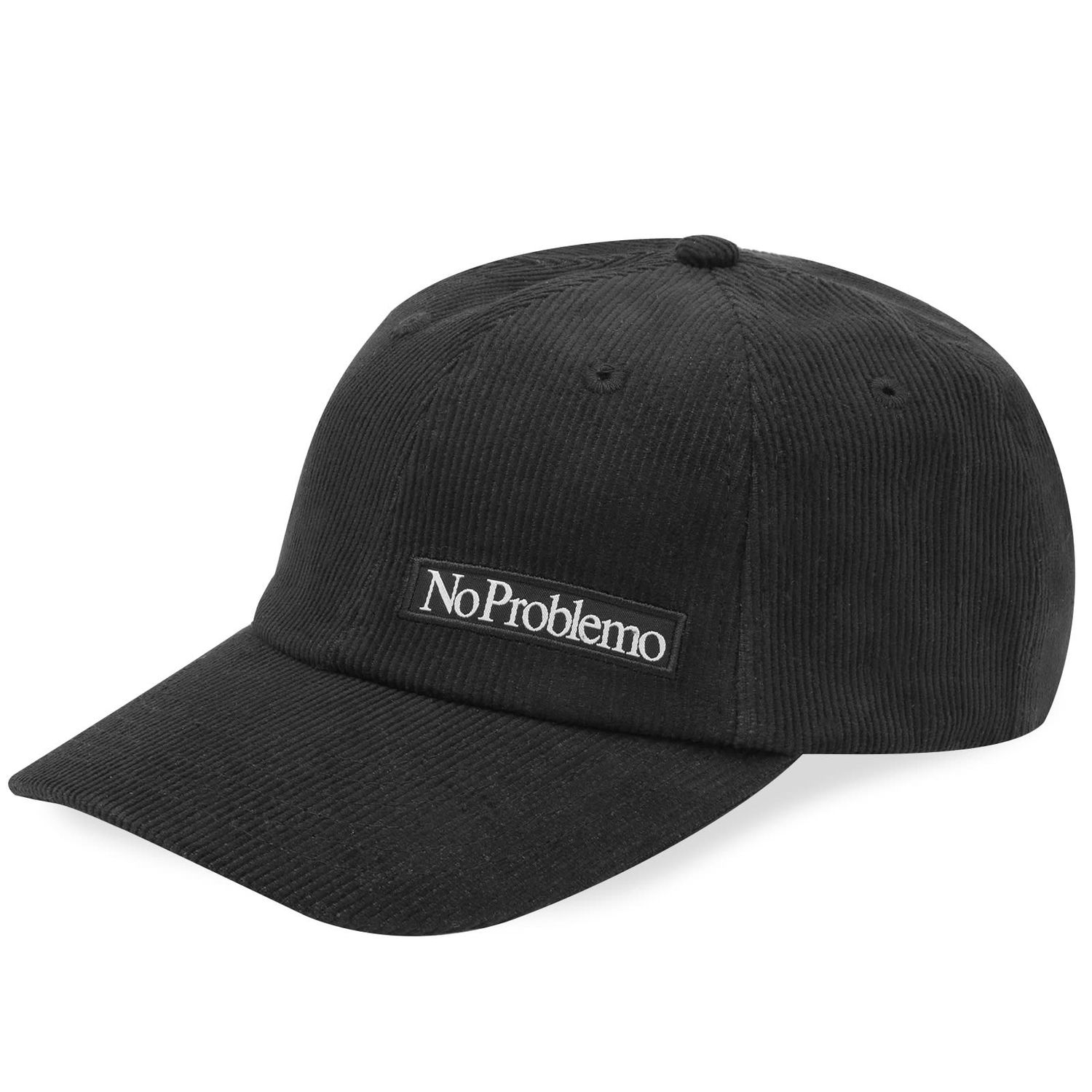 Keps Aries Mini Problemo Corduroy Cap Svart | FUAR90001-BLK, 0