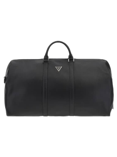 Handväska GUESS Pisa Saffiano Weekender Bag Svart | TMECSAP3135