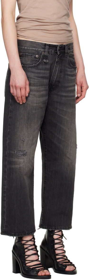 Jeans R13 R13 X-Boyfriend Distressed Jeans Svart | R13WD211-D284A, 1