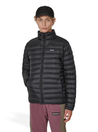 Pufferjacka Patagonia Down Sweater Jacket Svart | 84675-BLK