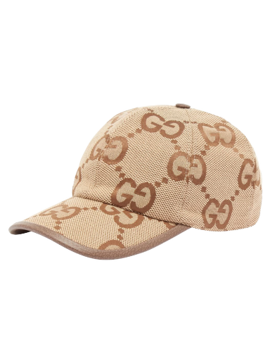 Keps Gucci Jumbo Jaquard Cap Camel Beige | 681264-3HAGJ-2564