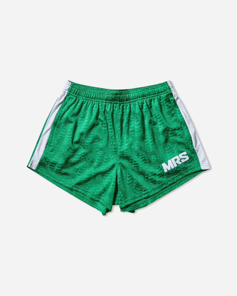 Shorts Nike Martine Rose Football Shorts with Globe Pattern and Side Stripe Grön | HM9025-310