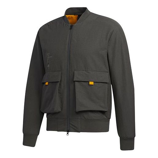 Bomberjacka adidas Originals Fleece Lined Bomber Jacket Grön | GM4405