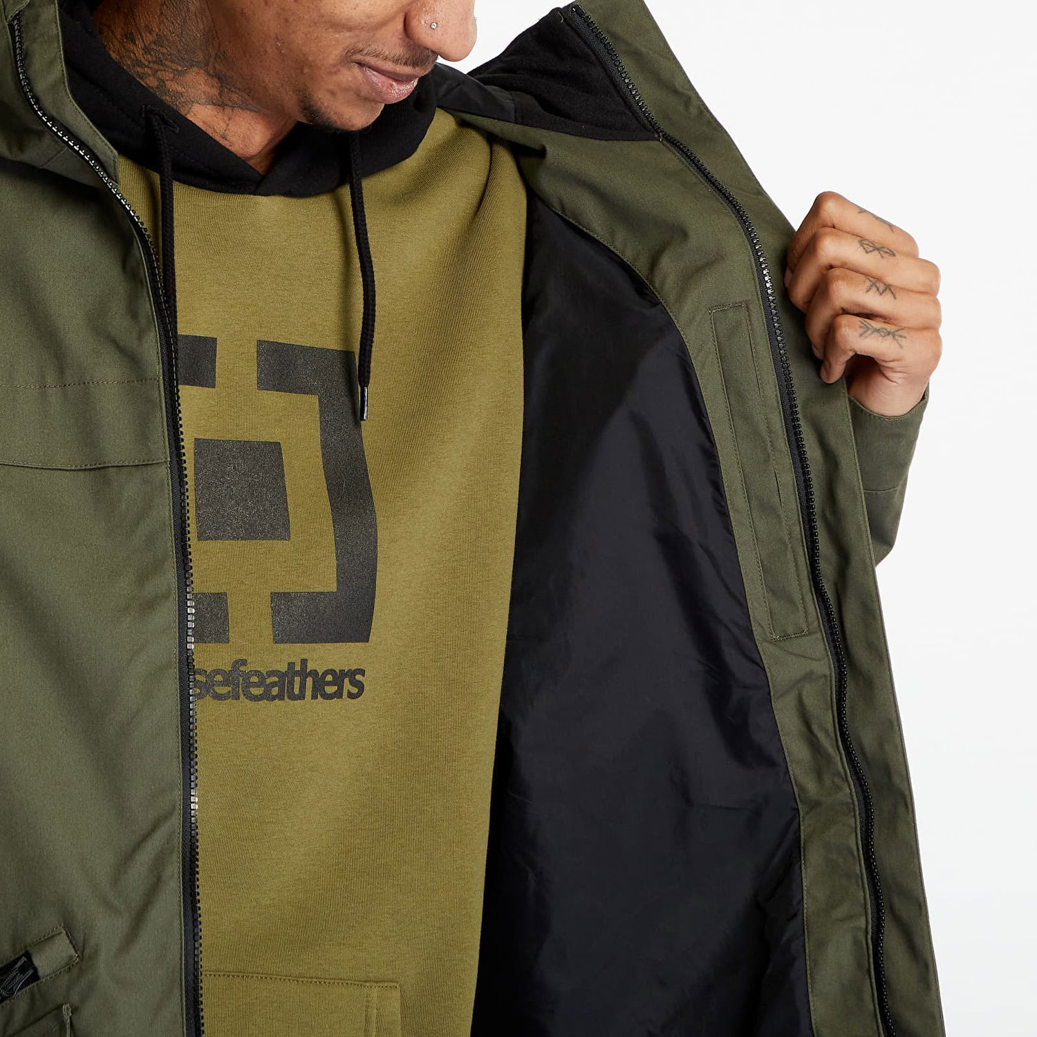 Jacka Horsefeathers Medel Jacket Grön | TM039B, 1