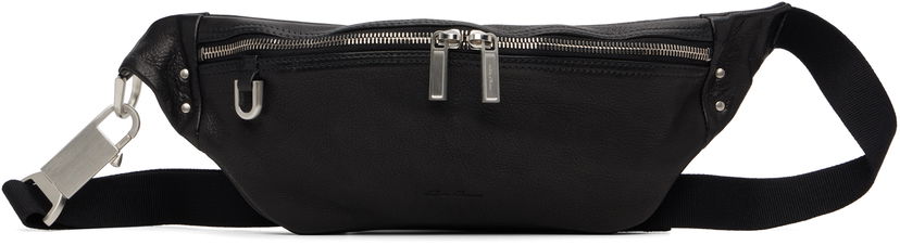 Midjeväska Rick Owens Rick Owens Concordians Geo Bumbag Svart | RA02E0730 LBU