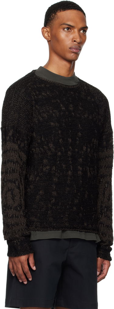 Sweater ROA ROA Vortex Crewneck Sweater Grå | RBMW0439YA62, 4