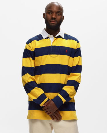 Skjorta Polo by Ralph Lauren Stripe Rugby Shirt Gul | 710717116042, 2