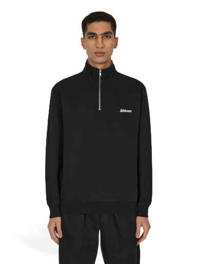 Sweatshirt Alltimers Broadway Quarter Zip Sweatshirt Svart | PN1731 001