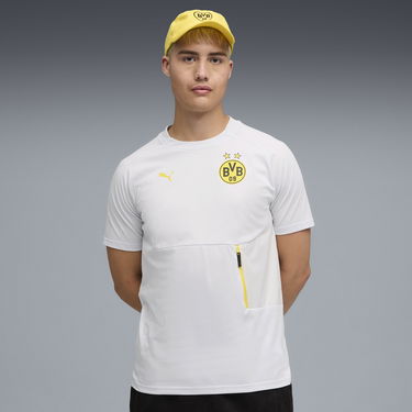 T-shirt Puma Borussia Dortmund PUMATECH Men's Training T-Shirt with Pocket Vit | 781692_18, 1