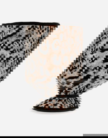 Heminredning Dolce & Gabbana Dolce & Gabbana Outdoor Leopard Print Vase Medium Flerfärgad | TCC031TCAC1UL003, 0