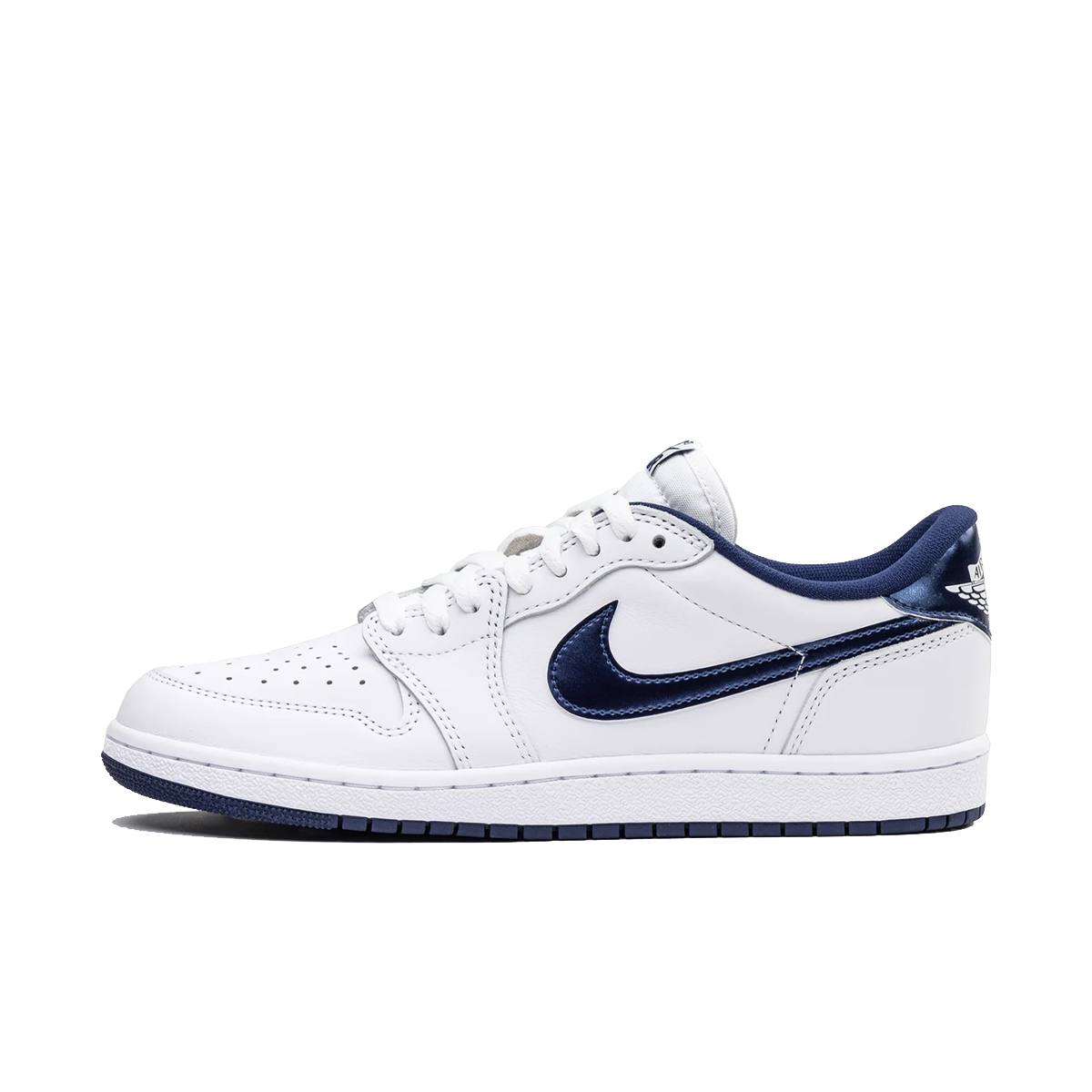 Sneakers och skor Jordan Air Jordan 1 Low '85 "Metallic Navy" Vit | FB9933-141, 0
