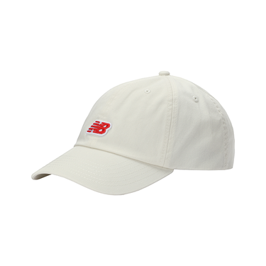 Keps New Balance 6 Panel NB Patch Logo Hat Vit | LAH51013SST, 3