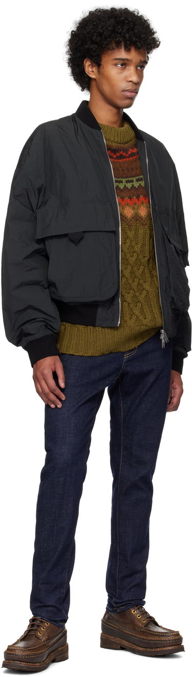Bomberjacka DSQUARED2 Dsquared2 Superlight 80s Bomber Jacket Svart | S74AM1568_S78520, 3