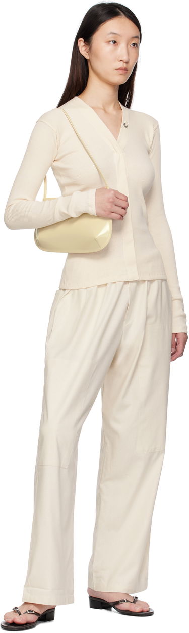 Sweater Baserange Baserange Tav Snaps Cardigan Beige | TOTVCS-RC-SU25, 3