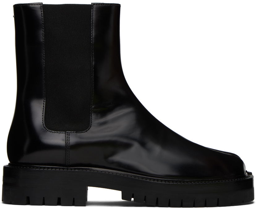 Sneakers och skor Maison Margiela Tabi County Chelsea Boots "Black" Svart | S58WU0409 P3827