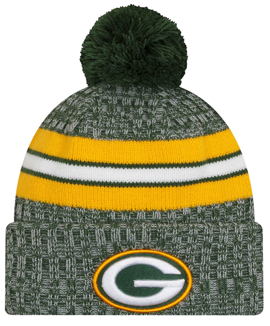 Mössa New Era Green Bay Packers Knit Beanie with Cuff Grön | 60407596-60407596, 0