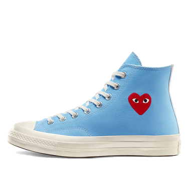 Sneakers och skor Converse Comme des Garçons PLAY x Chuck Taylor All-Star 70s Hi Blå | 168300C, 3