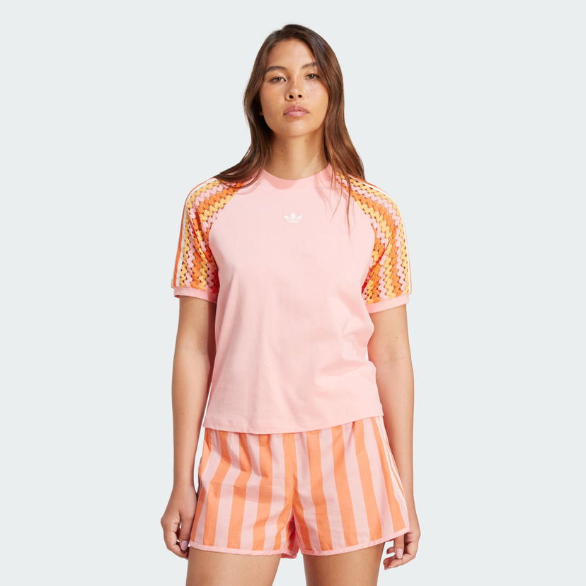 T-shirt adidas Originals adidas Originals Summer Glow Cali T-Shirt Rosa | KC0769