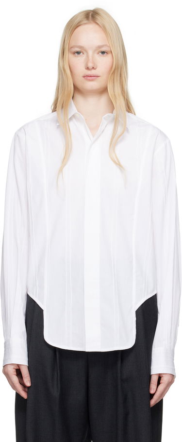 Skjorta ADER ERROR ADER error Product. 54 Pleated Shirt Vit | BO01SSSH0103WH, 0