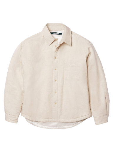 Jacka Jacquemus Chemise Boulanger Overshirt Beige | 216SH104-1033-130