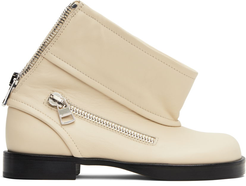 Sneakers och skor JW Anderson JW Anderson Biker Boots Beige | BT0101-LA0268