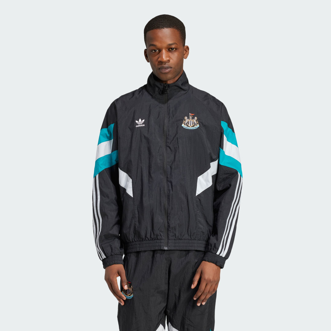 Träningsoverall adidas Originals Newcastle United FC Track Jacket Originals Svart | IX5155, 0