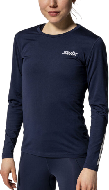 T-shirt SWIX SWIX Pace NTS Long Sleeve Baselayer Top Mörkblå | 10015-23-75100, 0